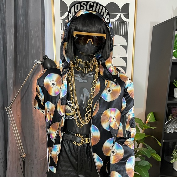 Moschino x H&M Limited Edition CD Unisex Bomber Jacket - Picture 3 of 14